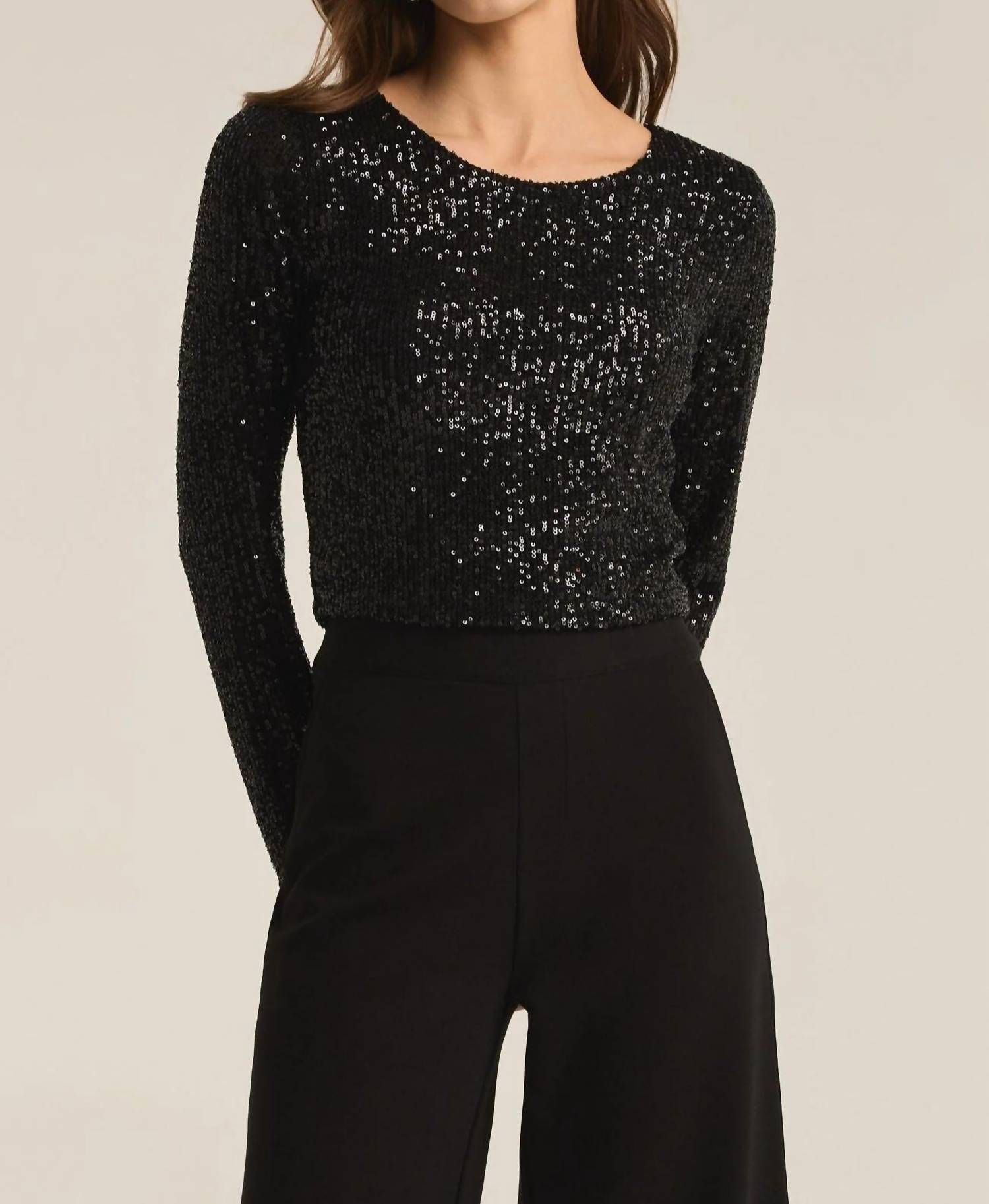 Z Supply - Sequin Long Sleeve Top