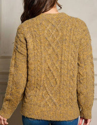 Mystree - Cabin Cable Knit Sweater