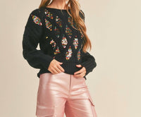 Bibi - Sequin Embellished Sweater