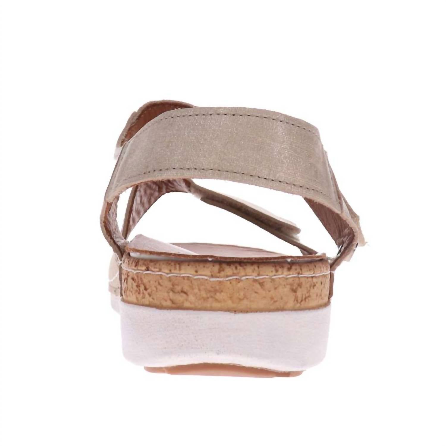 Revere - Womne's Georgia Back Strap Sandal