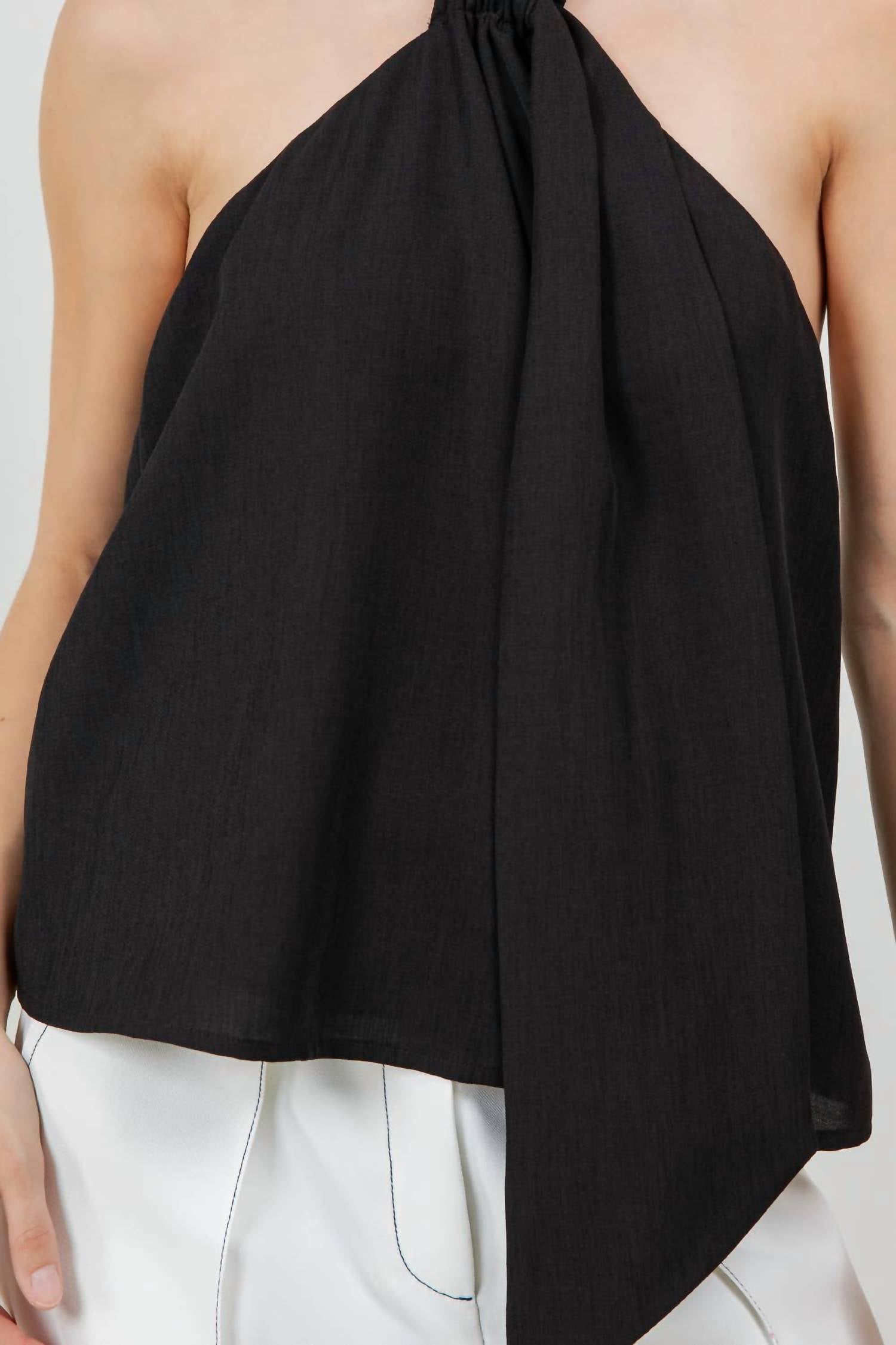Whiteroom+Cactus - The Isla Halter Scarf Top