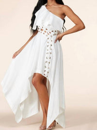 Latiste - Jessica Crisscross Lace-up Dress