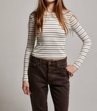 Asher - Libby Striped Long Sleeve Top