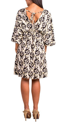 Gigi Moda - Corta Ikat Print Mini Dress
