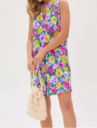 Dear Scarlett - Floral Sleeveless Mini Dress