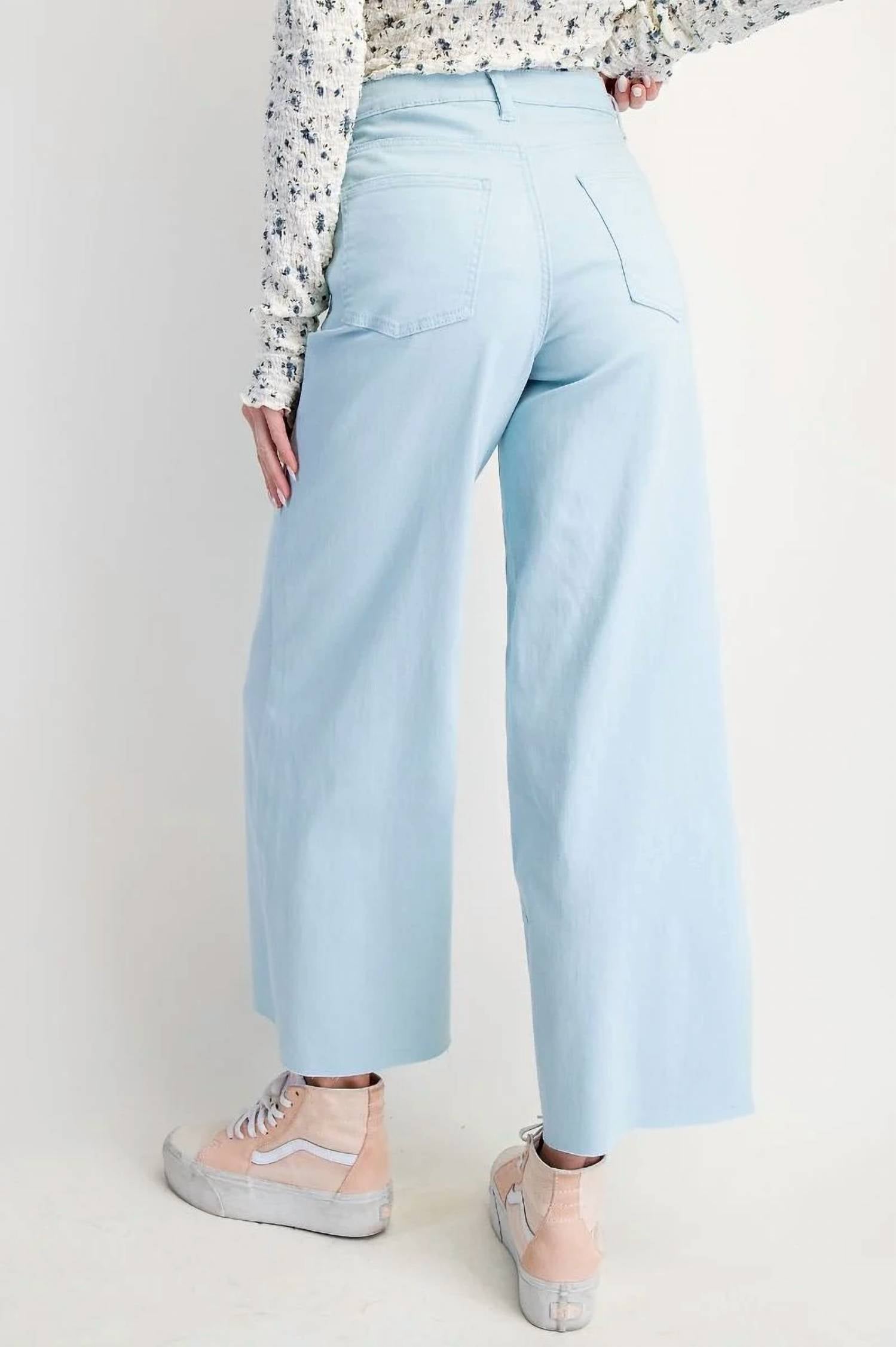 Easel - Everyday Wide-leg Pants