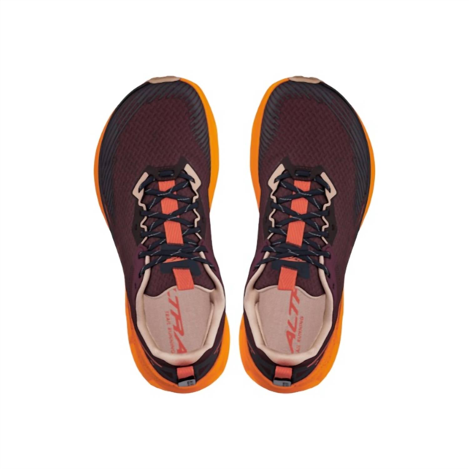 ALTRA Men's Experience Wild 2 Shoes in maroon 1 - men's shoe - alternate view