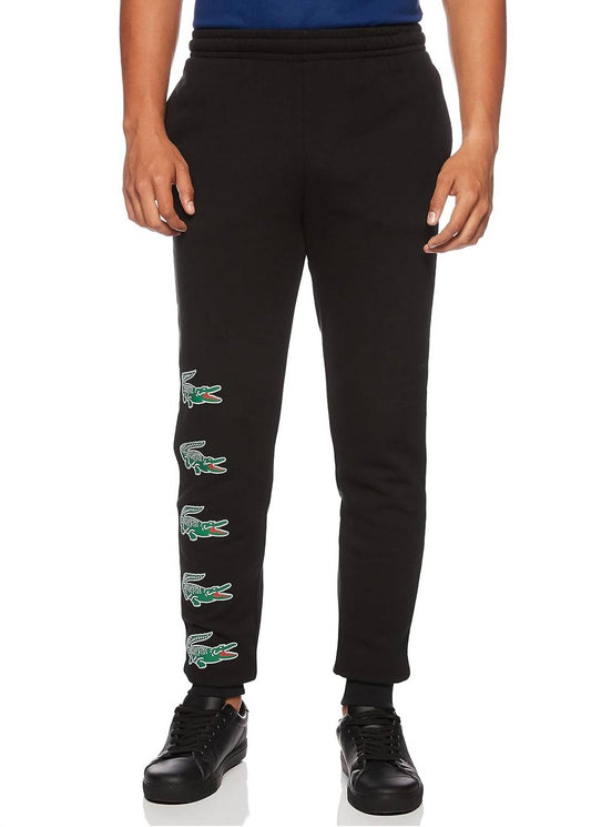 Lacoste - MEN'S SPORT CROCODILE PRINT FLEECE JOGGING PANTS