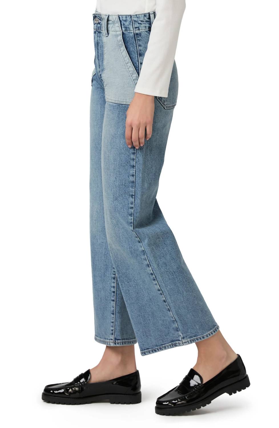 Paige - Women's Sasha Ankle With Reverse Utility Pockets Jean