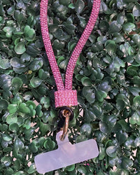 Sophia Collection - Women's Rhinestone Phone Wrist Strap