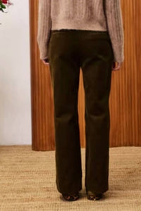 Frnch - Jonquille Velvet Cordurpy Straight Pant