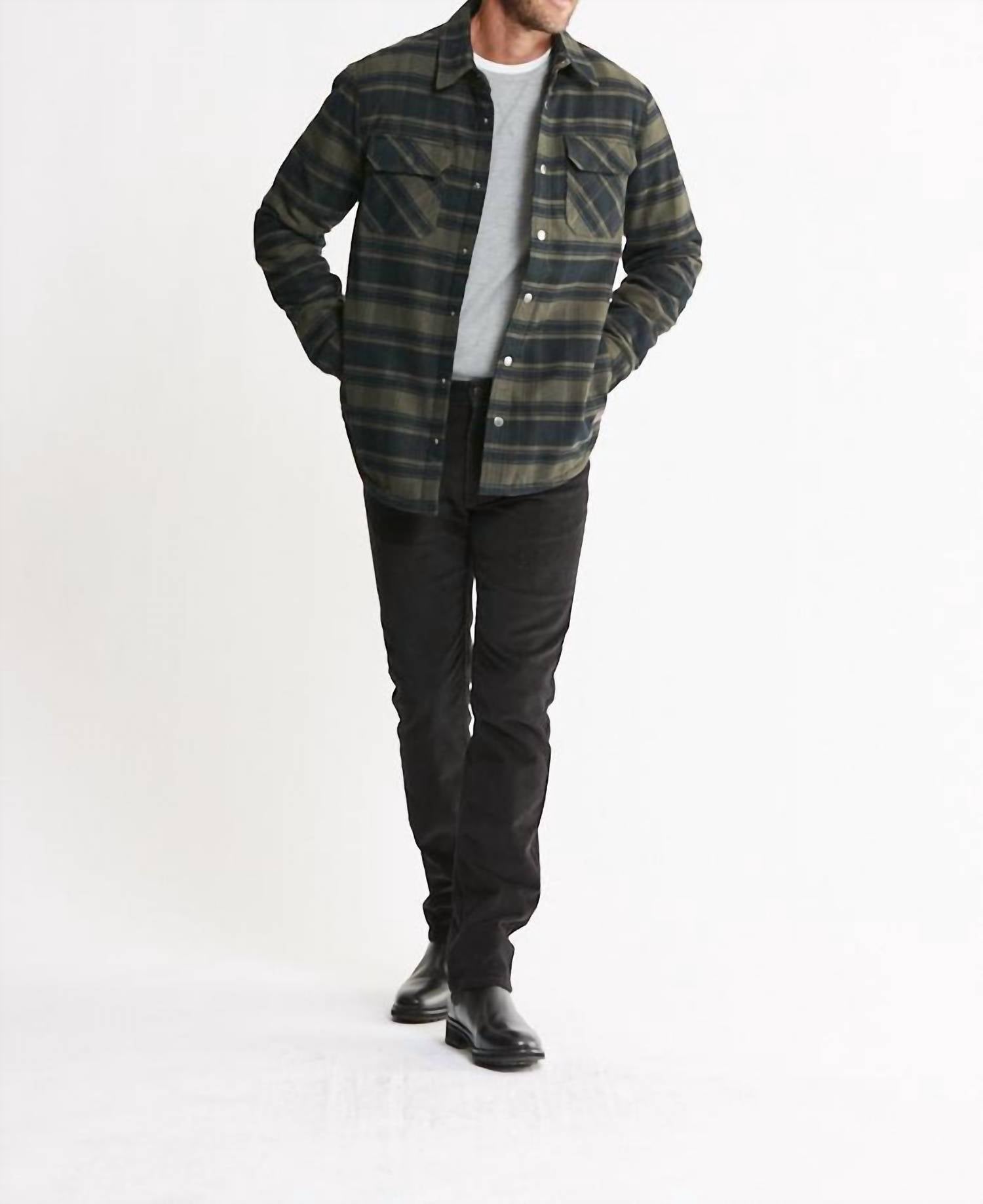 Jachs New York - Fleece Lined Ultra Brawny Overshirt