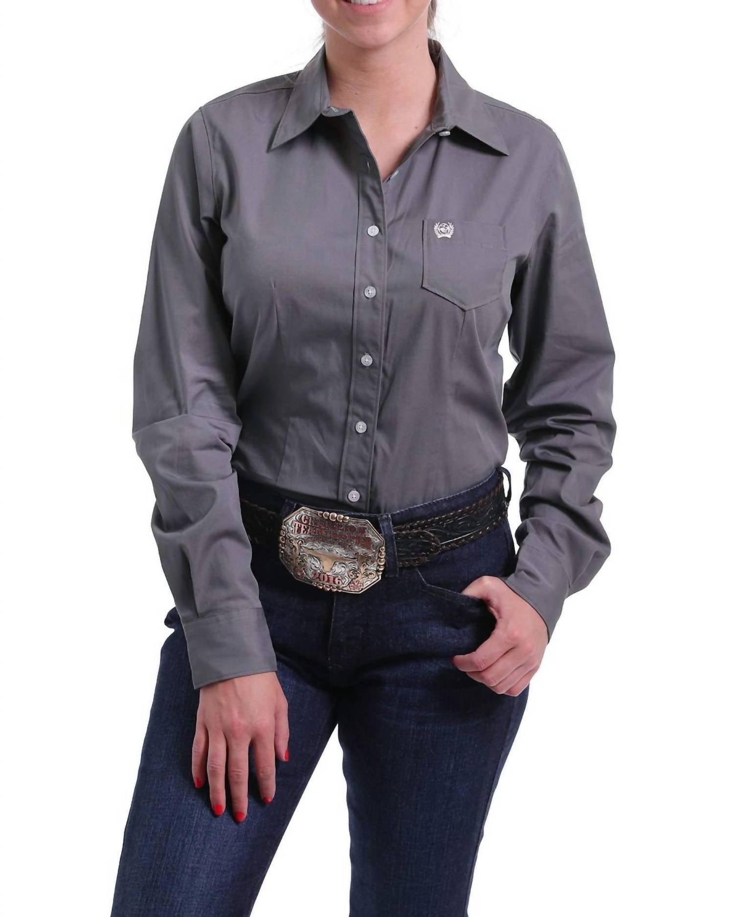 Cinch - Solid Button Shirt