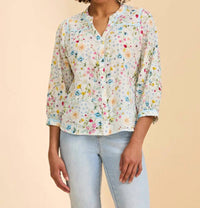 Fdj - Three Quarter Sleeve Shirt