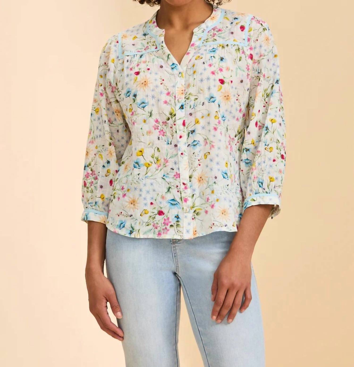 Fdj - Three Quarter Sleeve Shirt