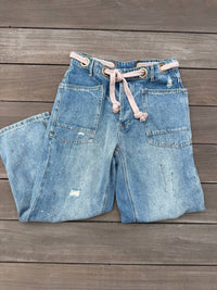 Bibi - Relaxed Fit Barrel Jeans