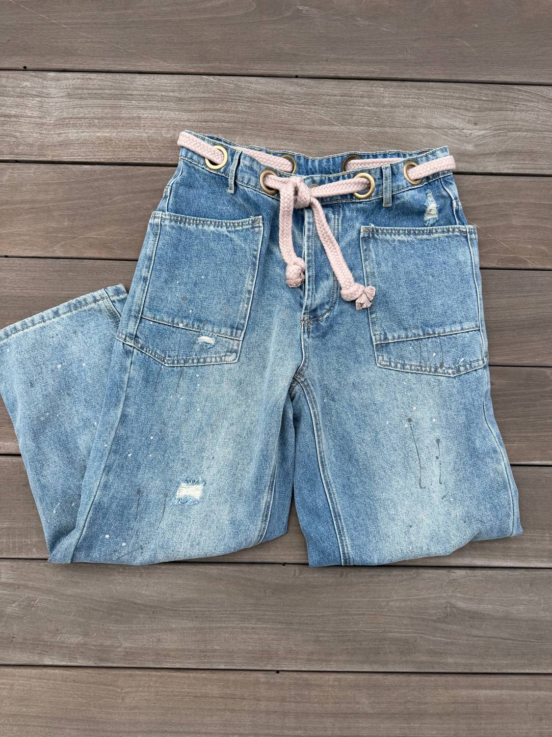 Bibi - Relaxed Fit Barrel Jeans
