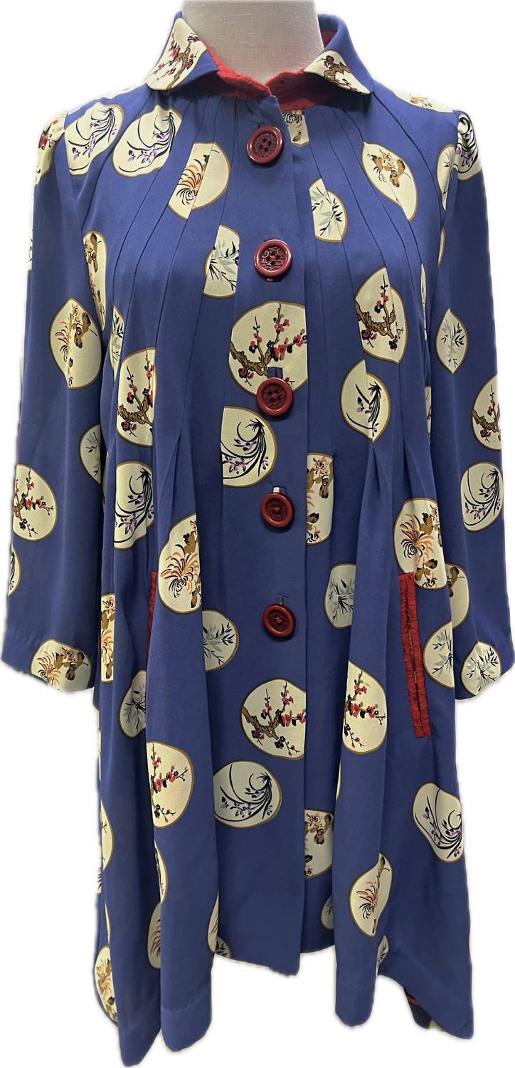 Janice Pleated Coat