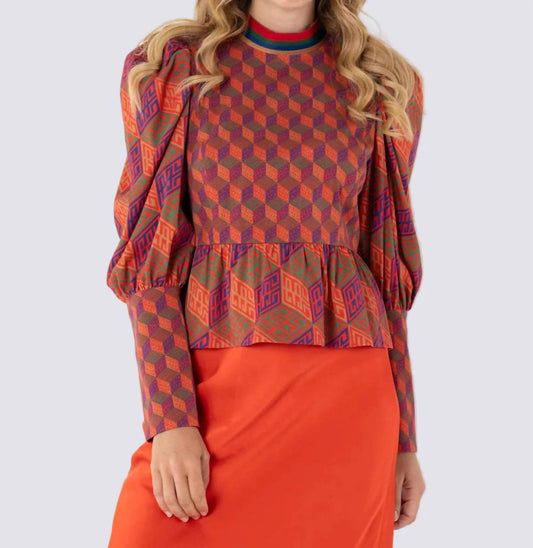 Emily Mccarthy - Zoe Top Vintaga Monogram