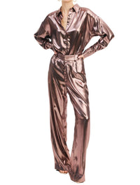 ALLISON NEW YORK Lola Shirt in rose gold - women's shirt - view 5