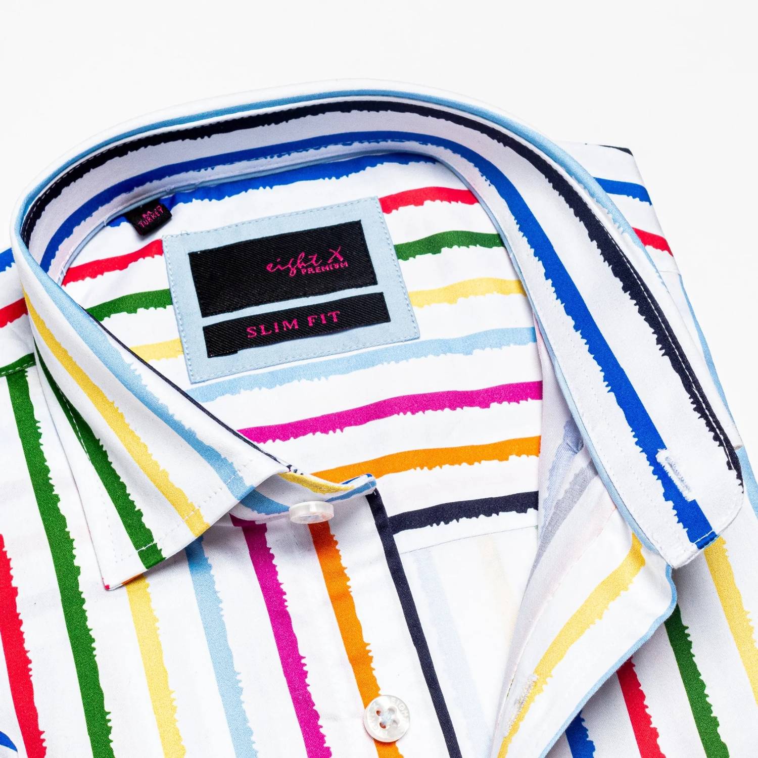 Eight X - Wet Paint Short Sleeve Button Down Shirt