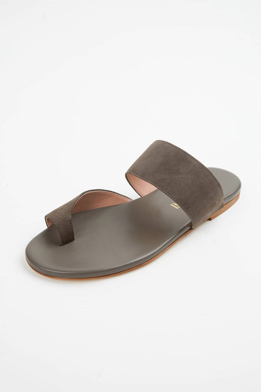 ZEFIRO FLAT SUEDE SANDALS