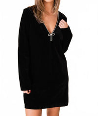 Lucy Paris - Izumi Velvet Mini Dress