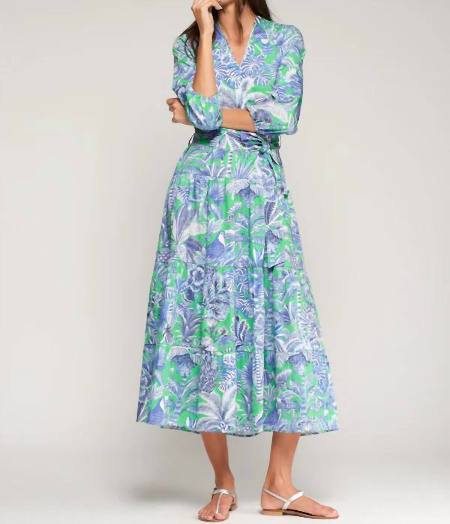 Vilagallo - Tropical Print Dress