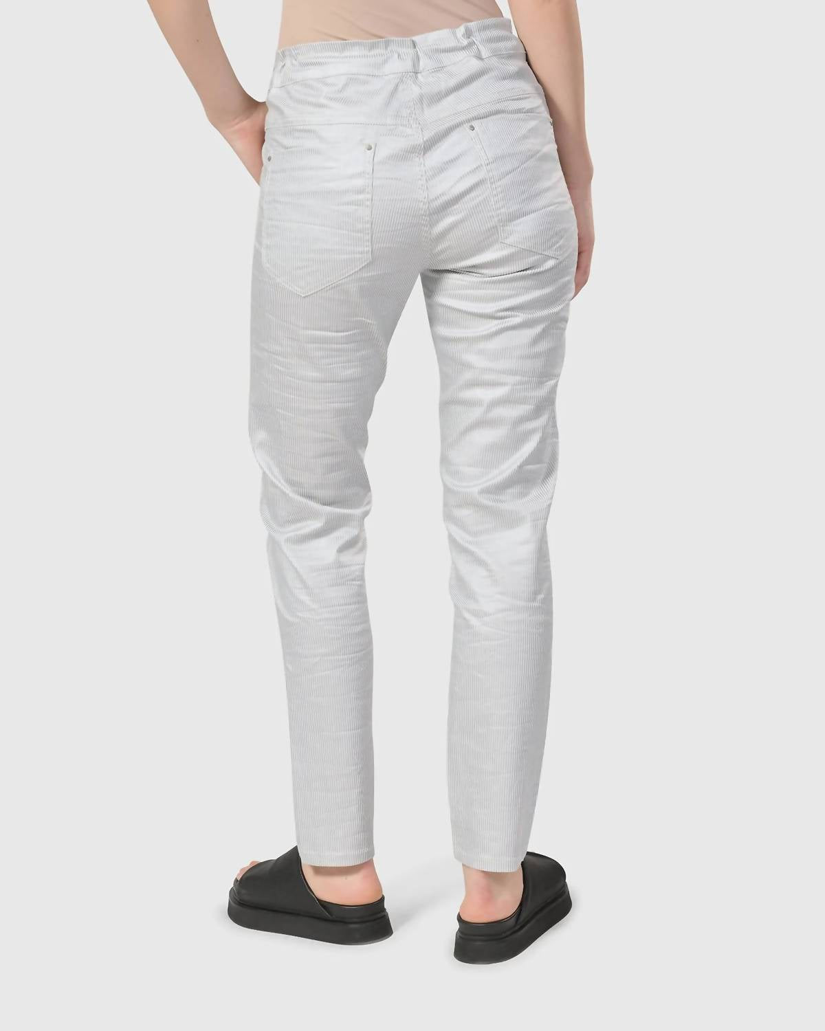Alembika - Pinstripe Iconic Stretch Jeans