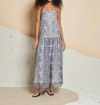 Ghospell - Cameron Zebra Midi Dress