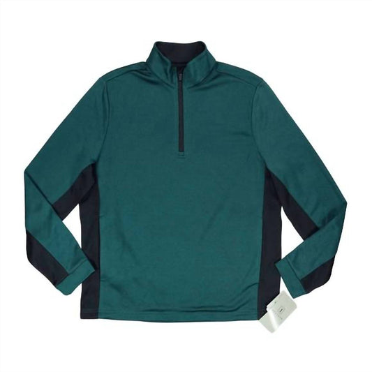 Pga Tour - Men's golf thermal stretch 1/4 zip pullover jacket