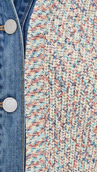 Blanknyc - Sweater Trucker Jacket