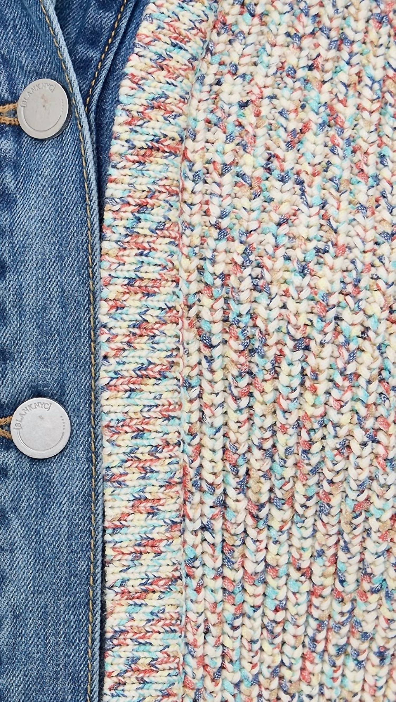 Blanknyc - Sweater Trucker Jacket