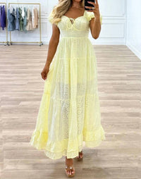The Vintage Shop - Brissa Eyelet Maxi Dress