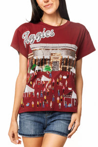 Queen Of Sparkles - Licensed Texas A&m Stadium Tailgate Party Tee