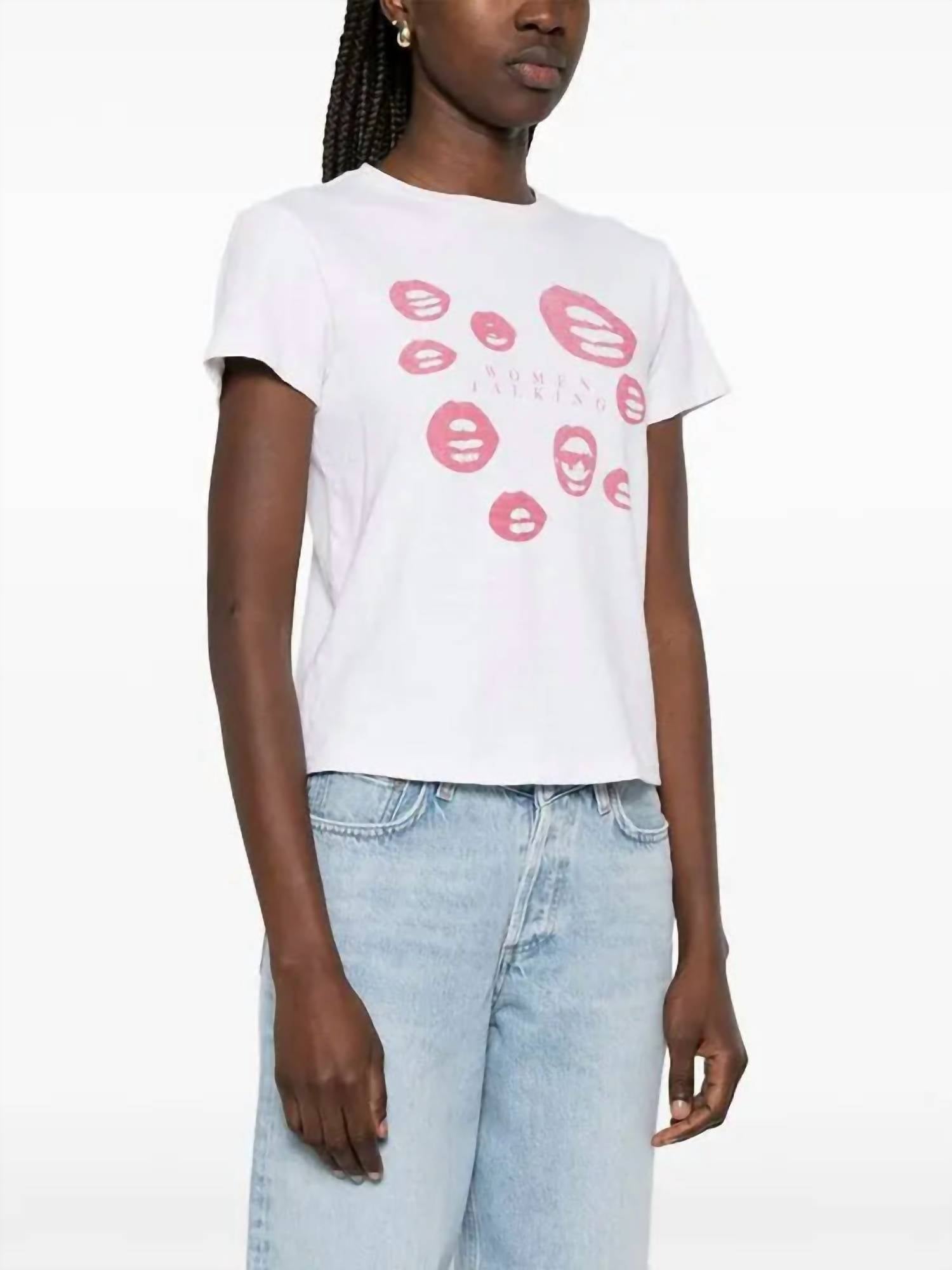 Re/Done - Classic "women Talking" Tee - Women Talking