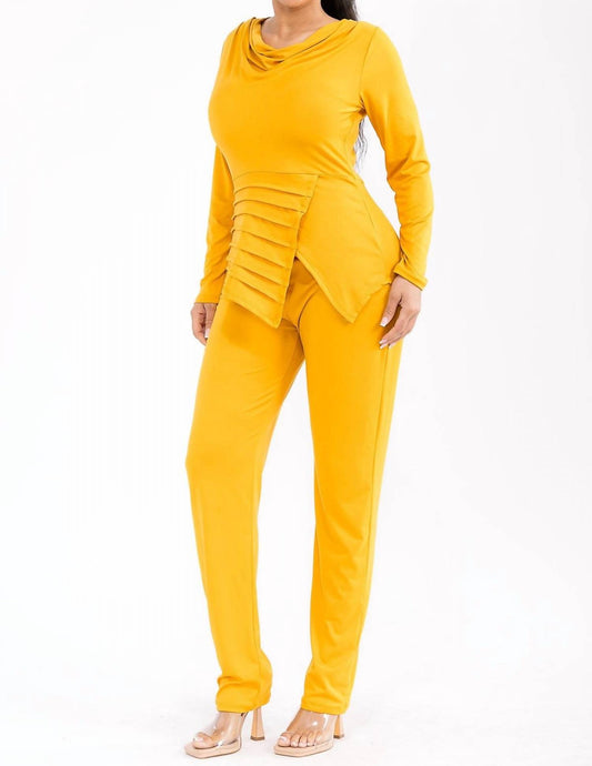 Karen T Design - Solid Color Two Piece Set