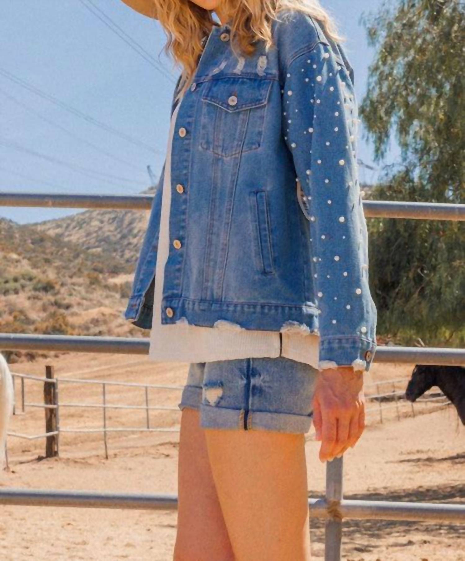 Oddi - Pearl Denim Jacket