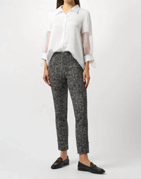 Joseph Ribkoff - Abstract Pattern Pull On Straight Leg Pants