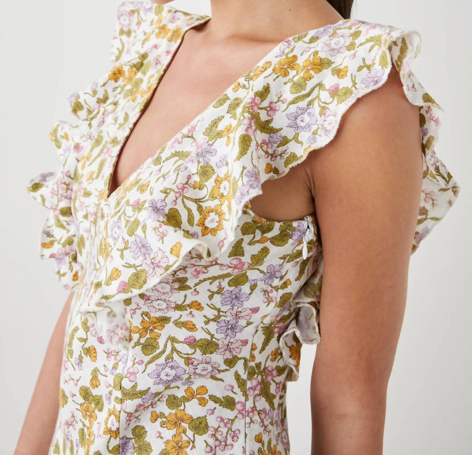 Rails - Constance Linen Midi Dress