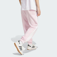 Adidas - Women Essentials 3-stripes Fleece Loose-fit Pants