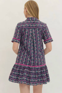 Entro - Nori Floral Mini Dress