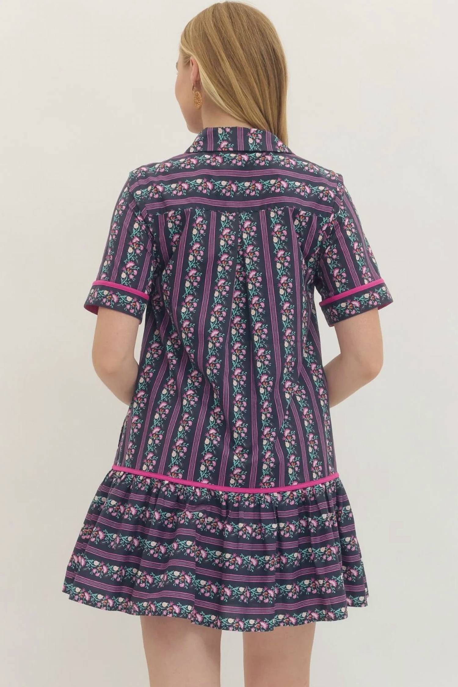 Entro - Nori Floral Mini Dress