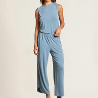 Barefoot Dreams - Sand Washed Jersey Piped Set