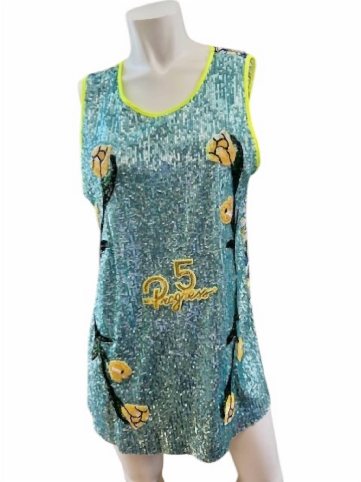 5 Progress - Sequined Shift Dress