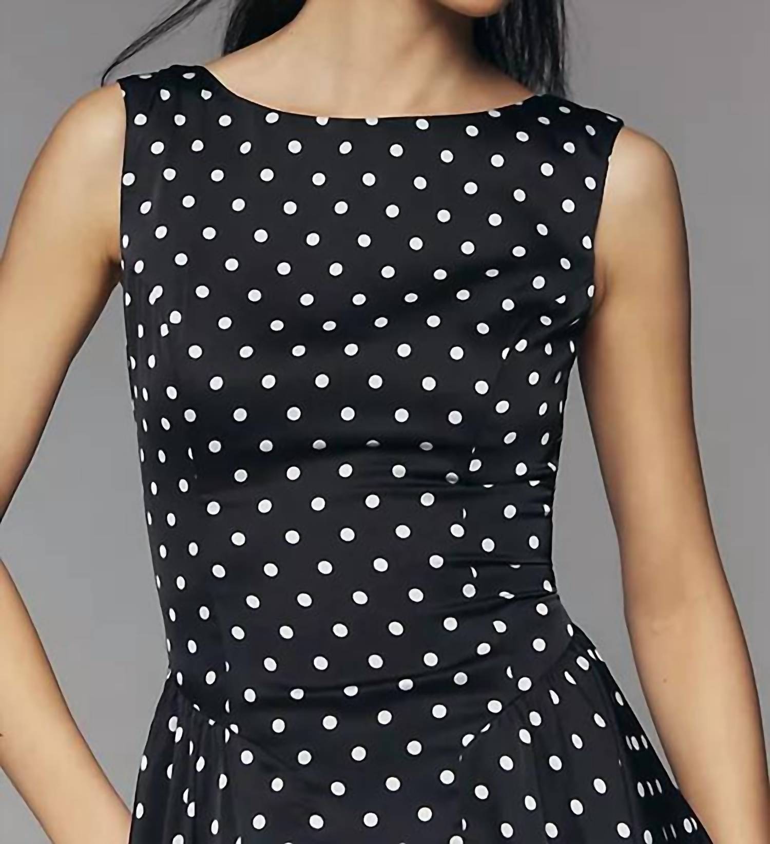 Lulus - Renee Scoop Back Darted Hip Midi Dress