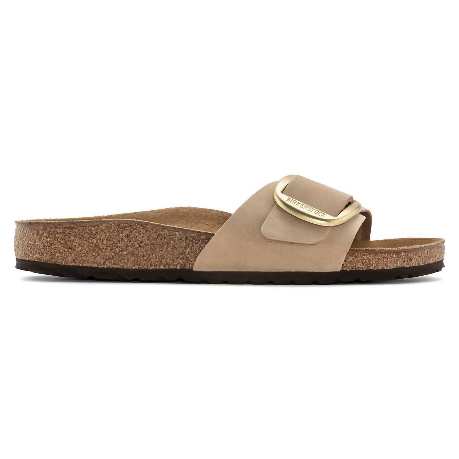 BIRKENSTOCK Women's Madrid Big Buckle Sandal in sandcastle - women's sandal