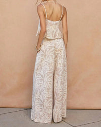 Dress Forum - Driftwood Dreams Decorative Knit Waist Pants