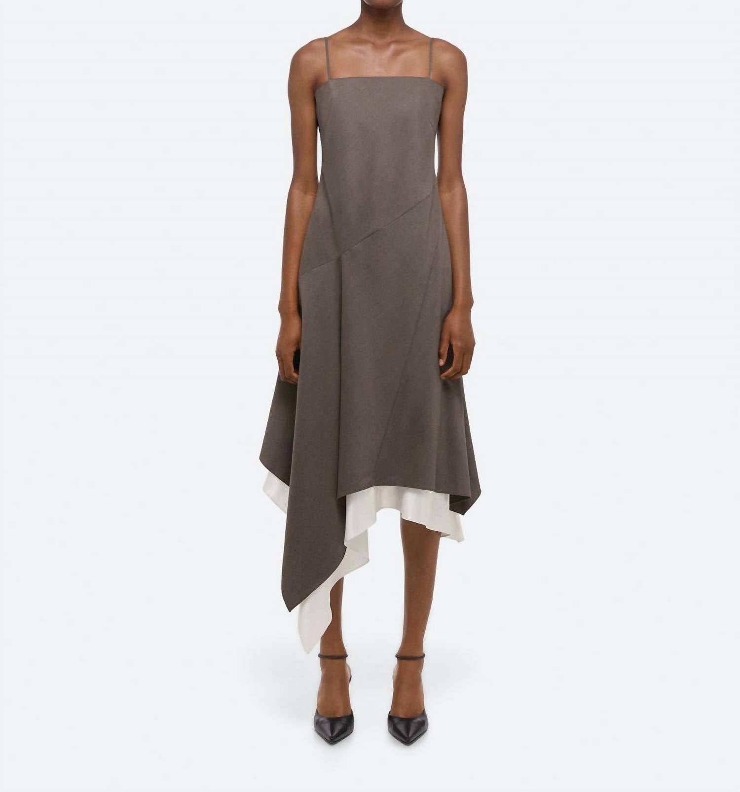 Helmut Lang - Scarf Hem Dress