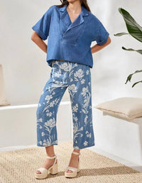 Tribal - Flowy Popover Shirt